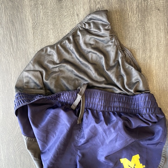 Size medium 8/10 Michigan running shorts - Picture 6 of 9